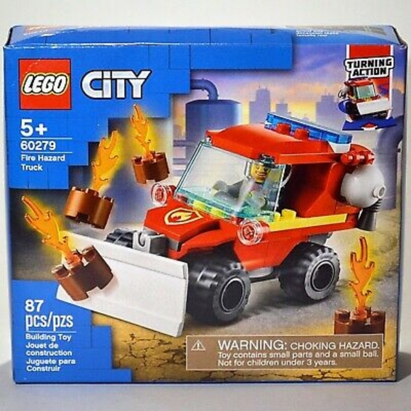 LEGO City Fire Hazard Truck 60279 Building Kit; RETIRED - Picture 2 of 13